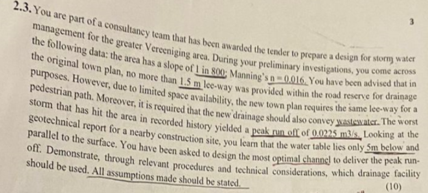 You are part of a consultancy team that has been