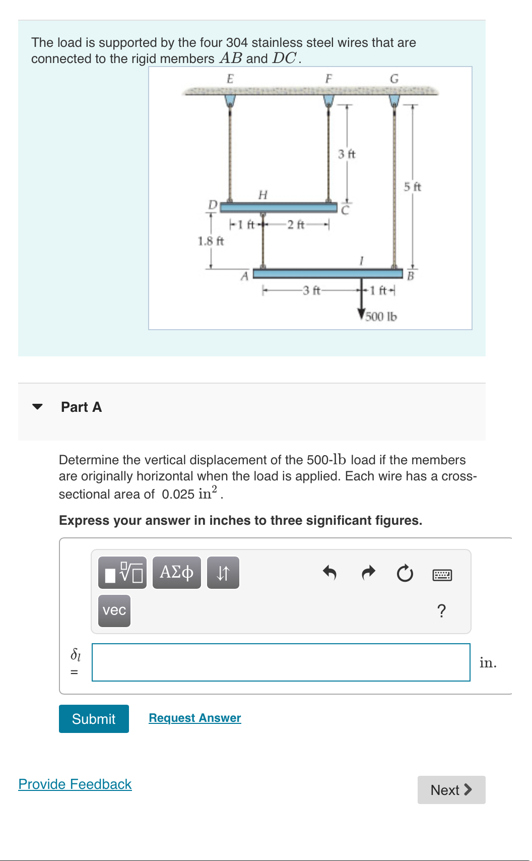 \ end { array } ] in . Provide Feedback