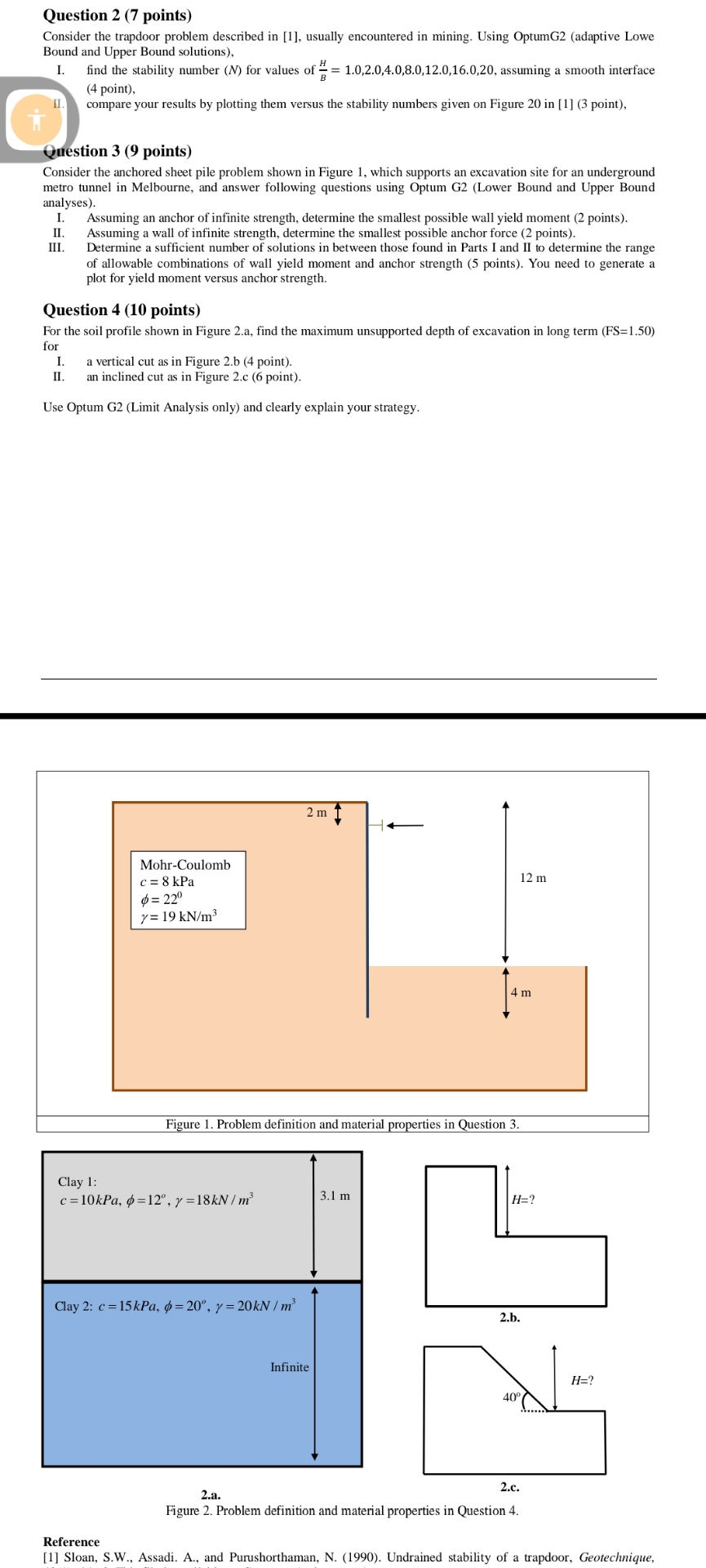 Question 2 ( 7 points ) Consider the trapdoor