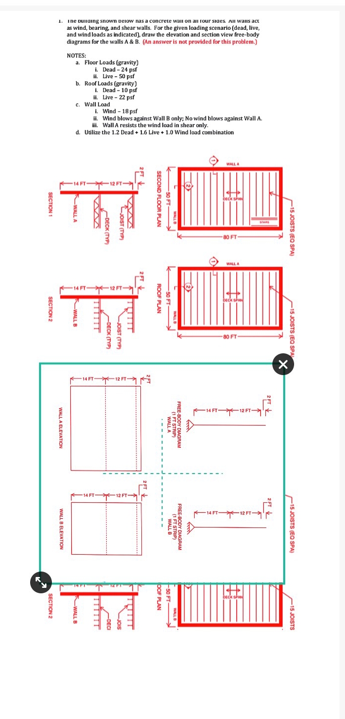 Ine bunaing snown betow nas a concrete wall on an