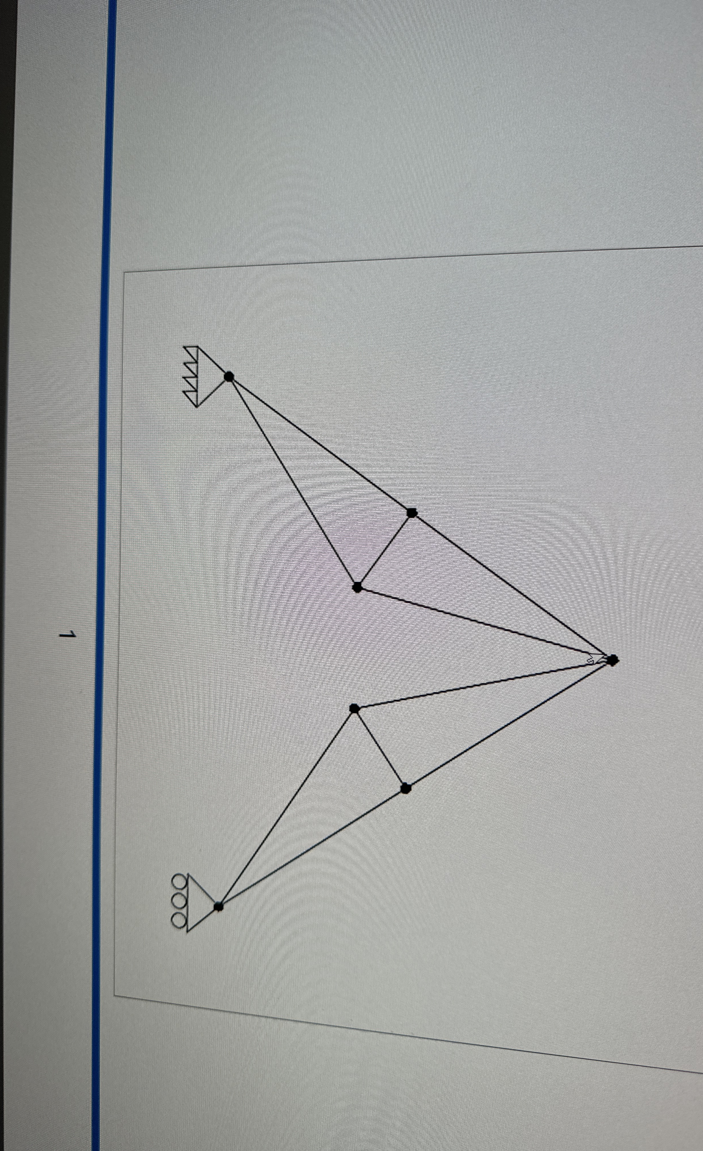 How would i make this statically determinate,