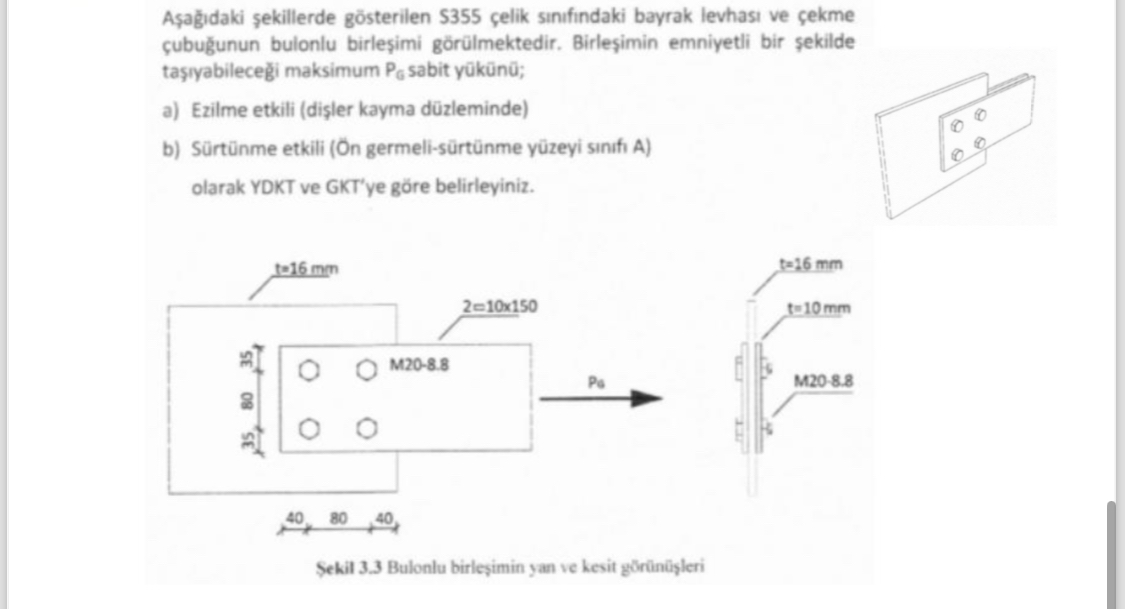 A a daki ekillerde g sterilen $ 3 5 5 elik s n