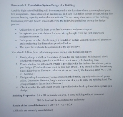 A = 7 B = 8 Hemewerk 3 : Foundation System Design