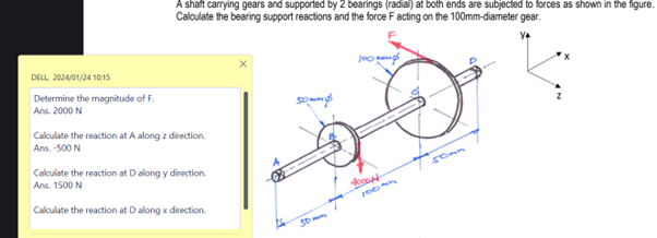The answer is gives. show the detailed solution