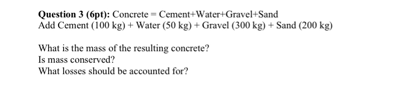 Solve the following using the universal
