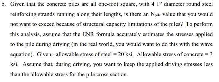You are driving a large number of one - foot