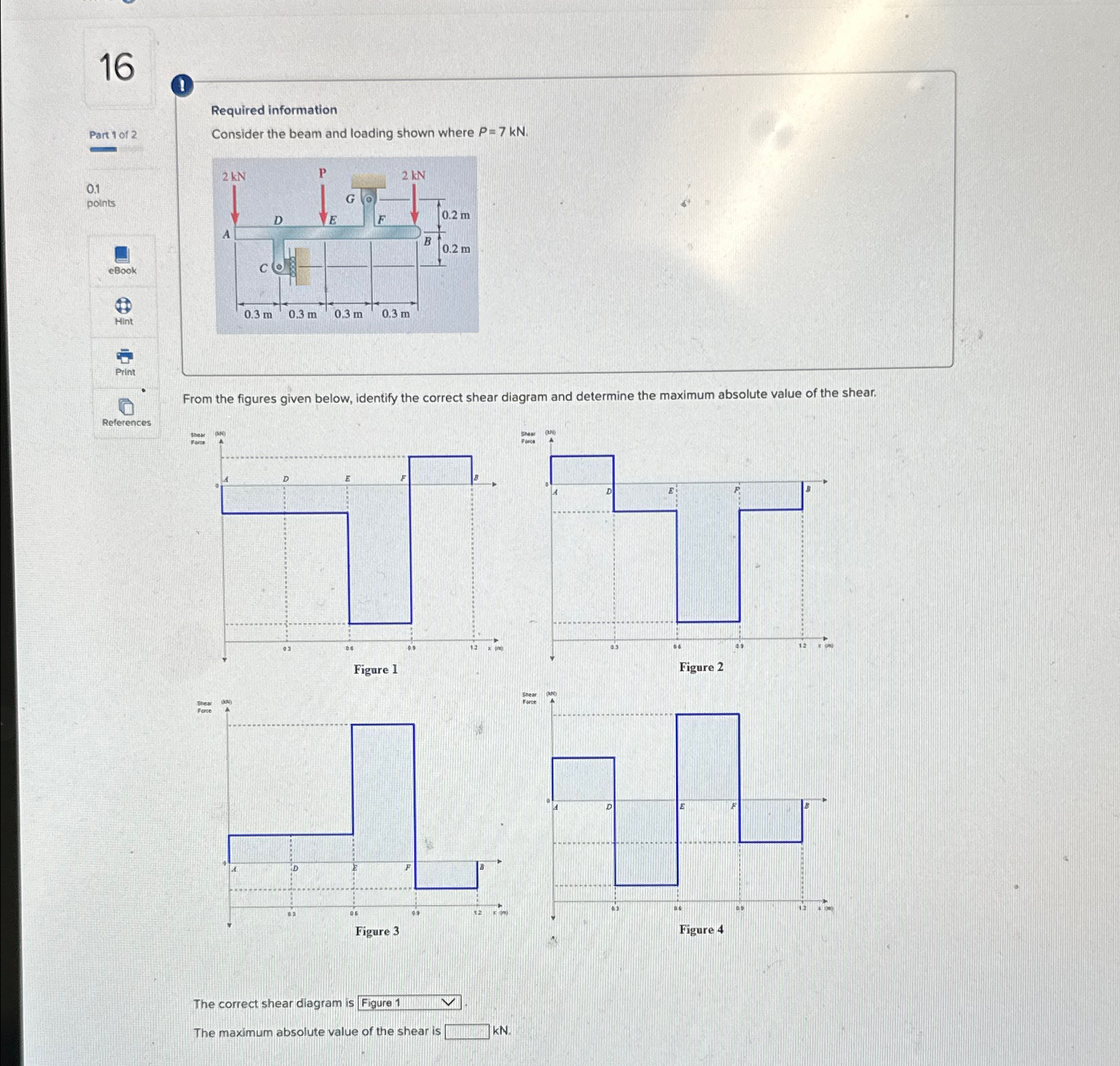 1 6 ( 1 Required information Part 1 of 2 Consider