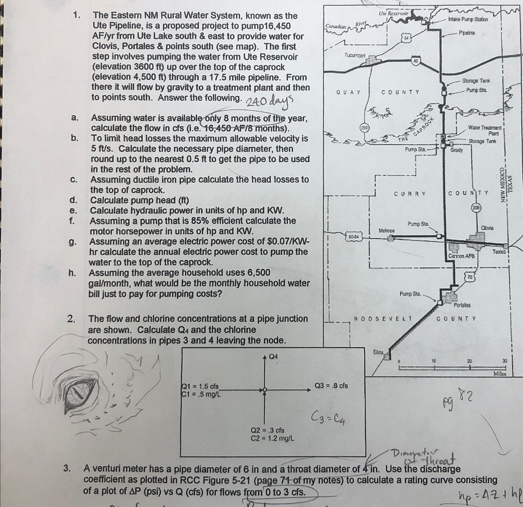 The Eastern NM Rural Water System, known as the