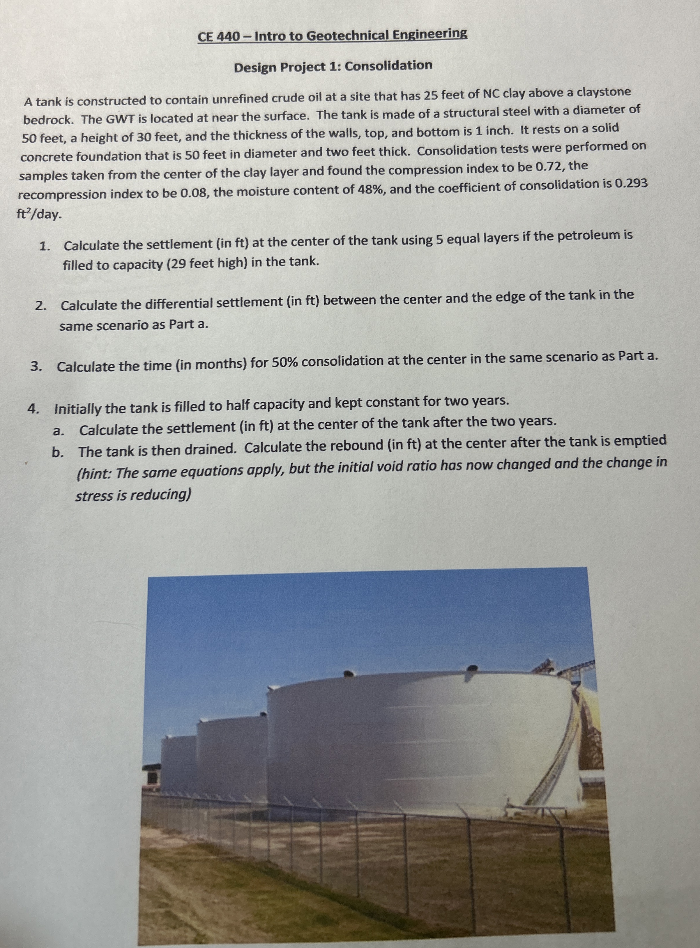 CE 4 4 0 - Intro to Geotechnical Engineering