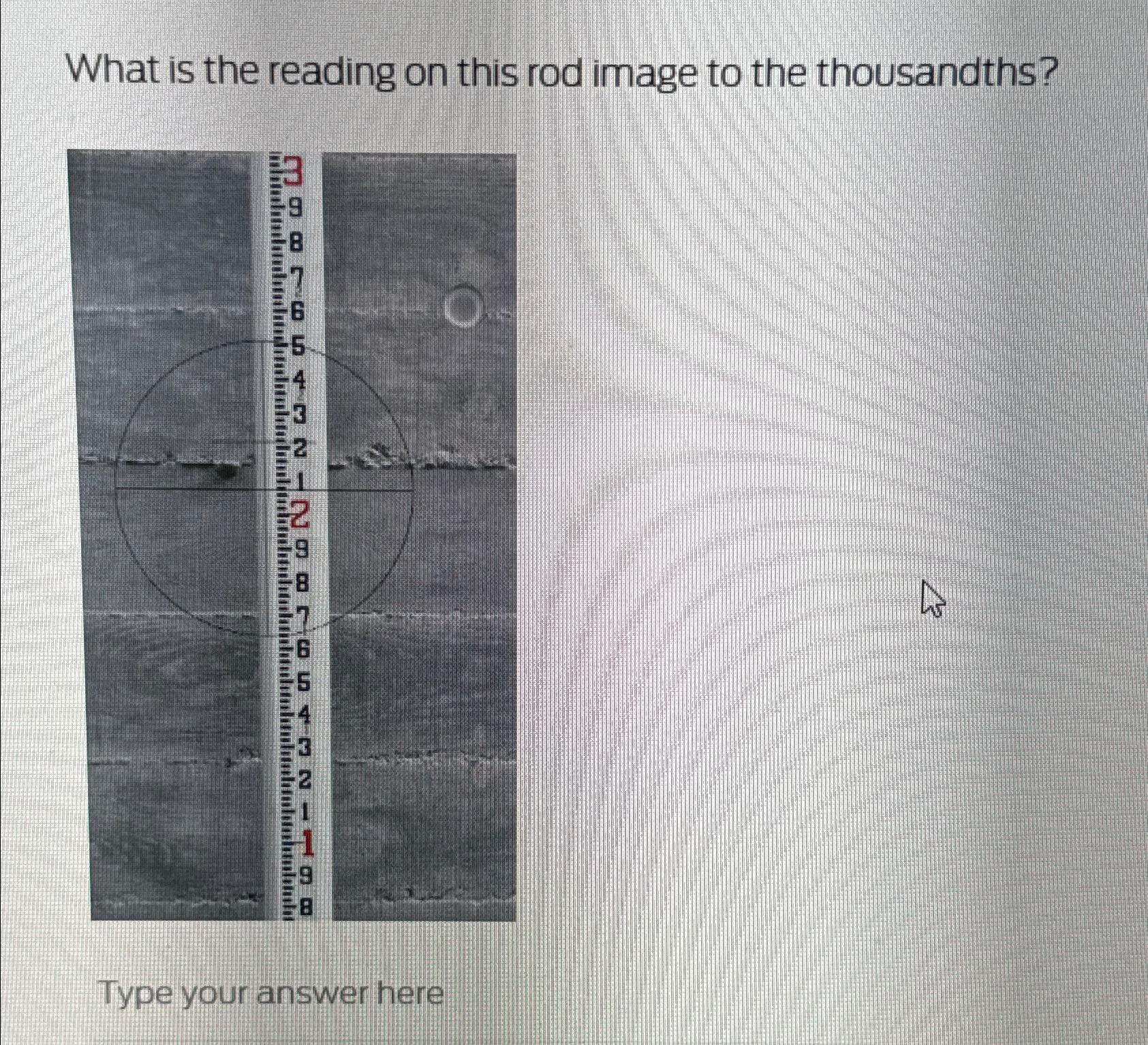 What is the reading on this rod image to the