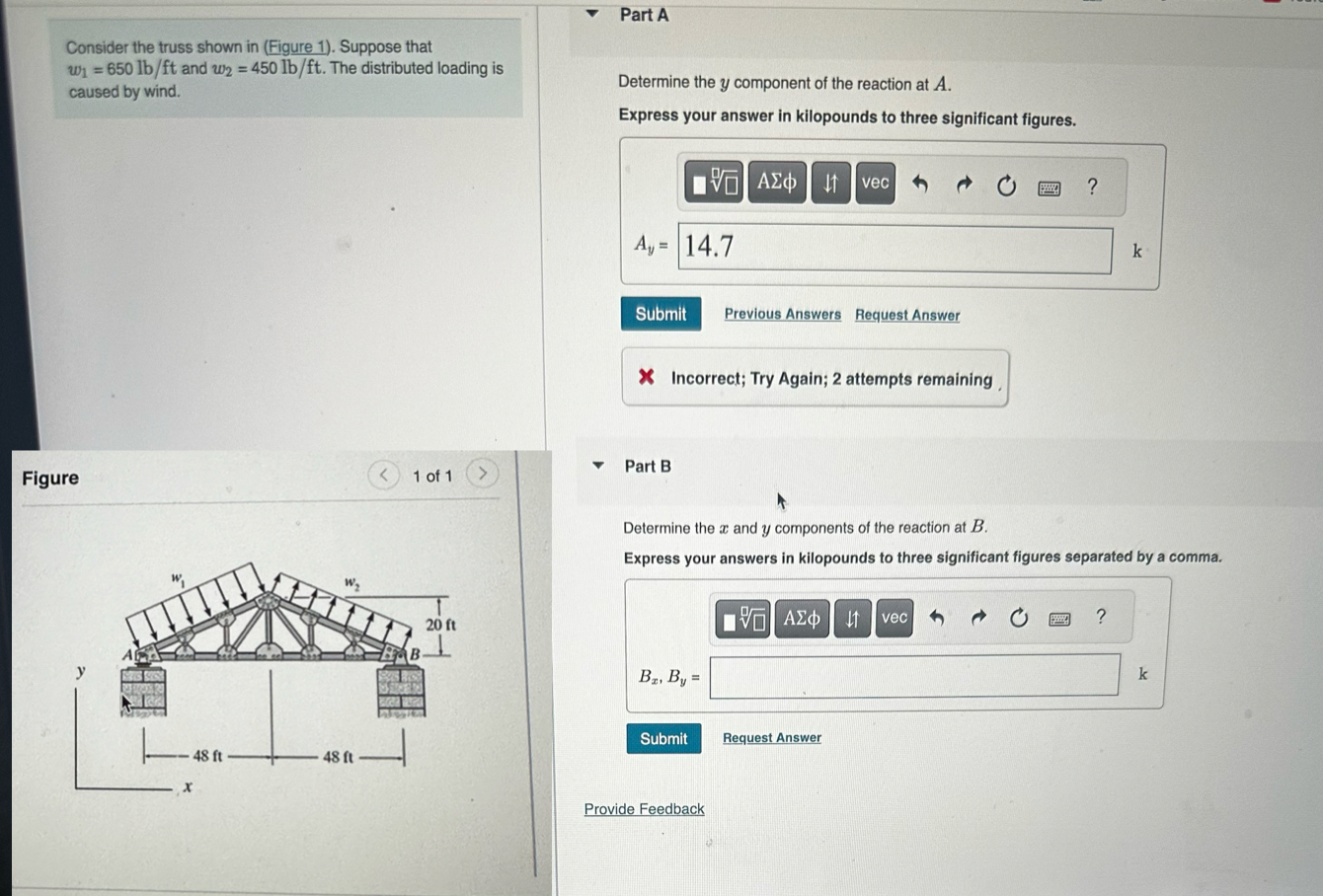 Consider the truss shown in ( Figure 1 ) .