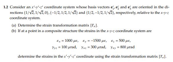1 . 2 Consider an x ' - y ' - z ' coordinate