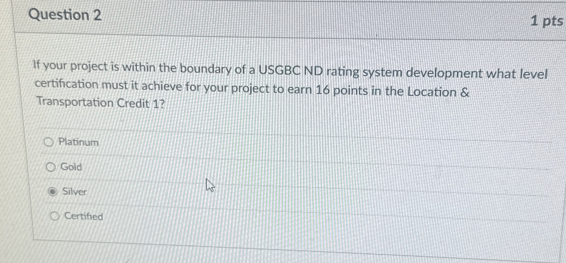 Question 2 If your project is within the boundary