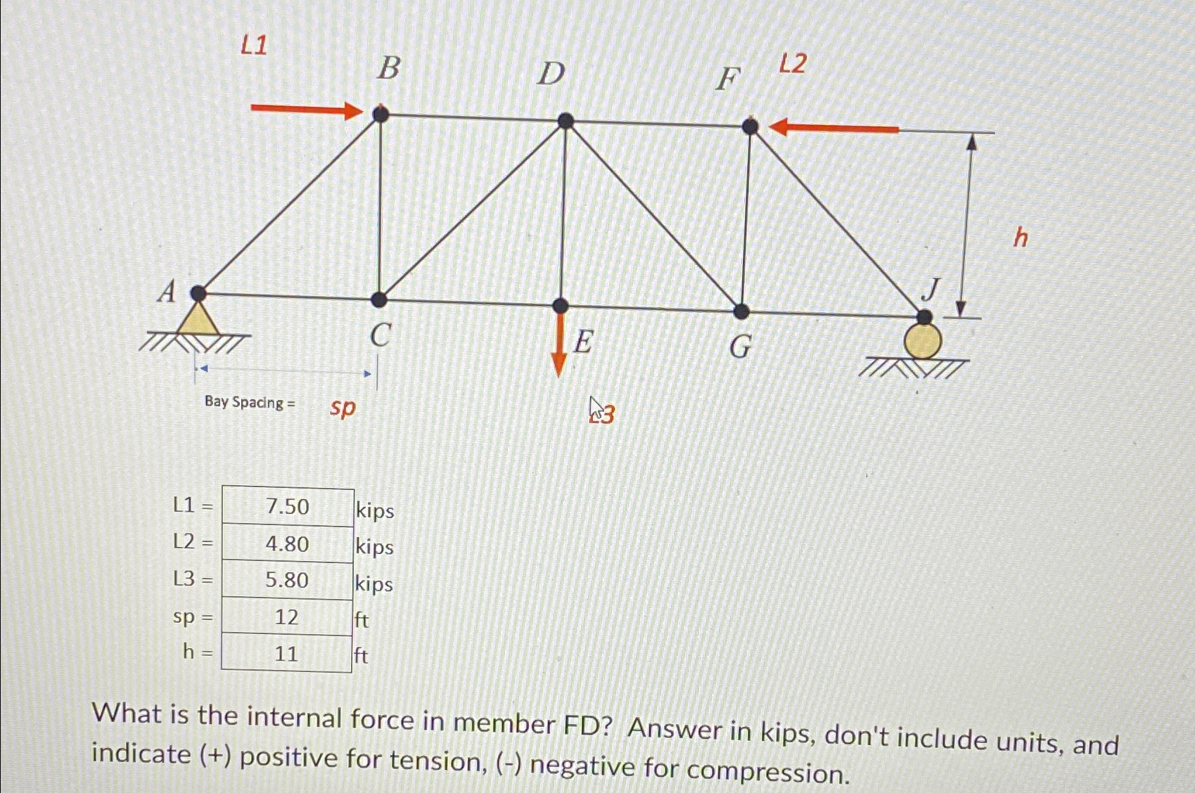 \ table [ [ L 1 = , 7 . 5 0 ] , [ 1 2 = , 4 . 8 0
