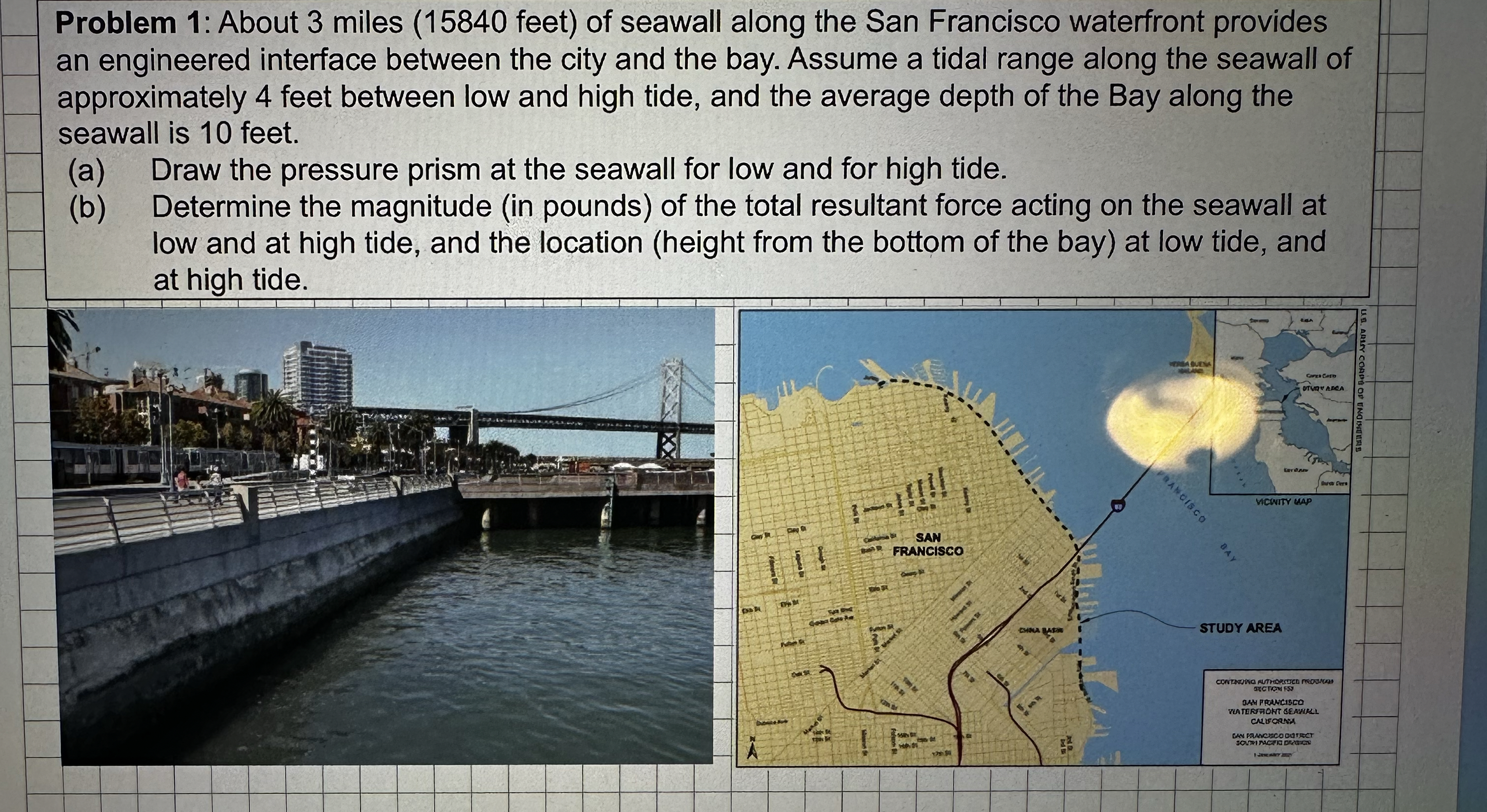 Problem 1 : About 3 miles ( 1 5 8 4 0 feet ) of