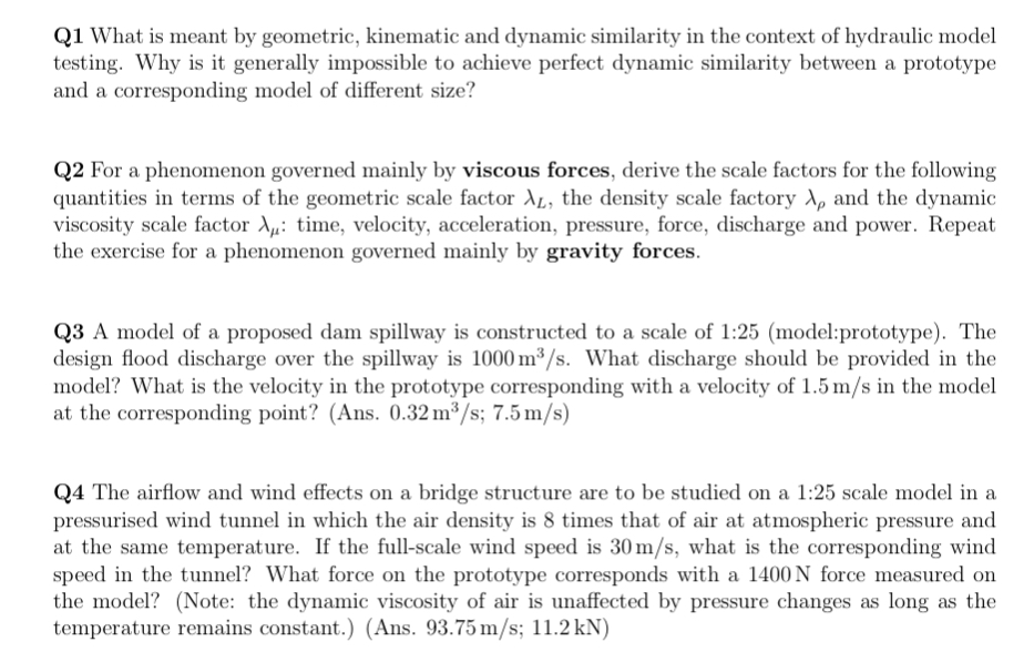 Q 1 What is meant by geometric, kinematic and