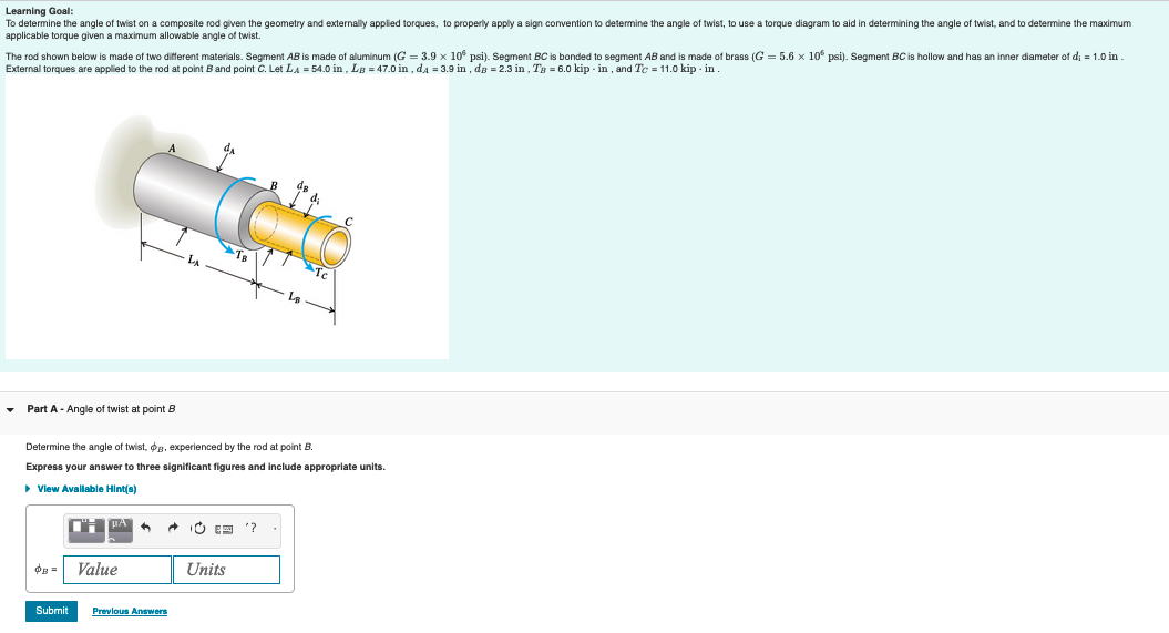Learning Goal: applicable torque given a maximum