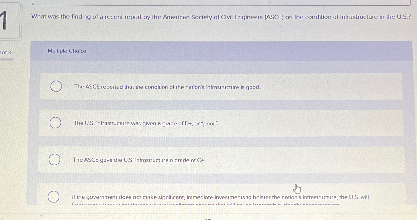 What was the finding of a recent report by the