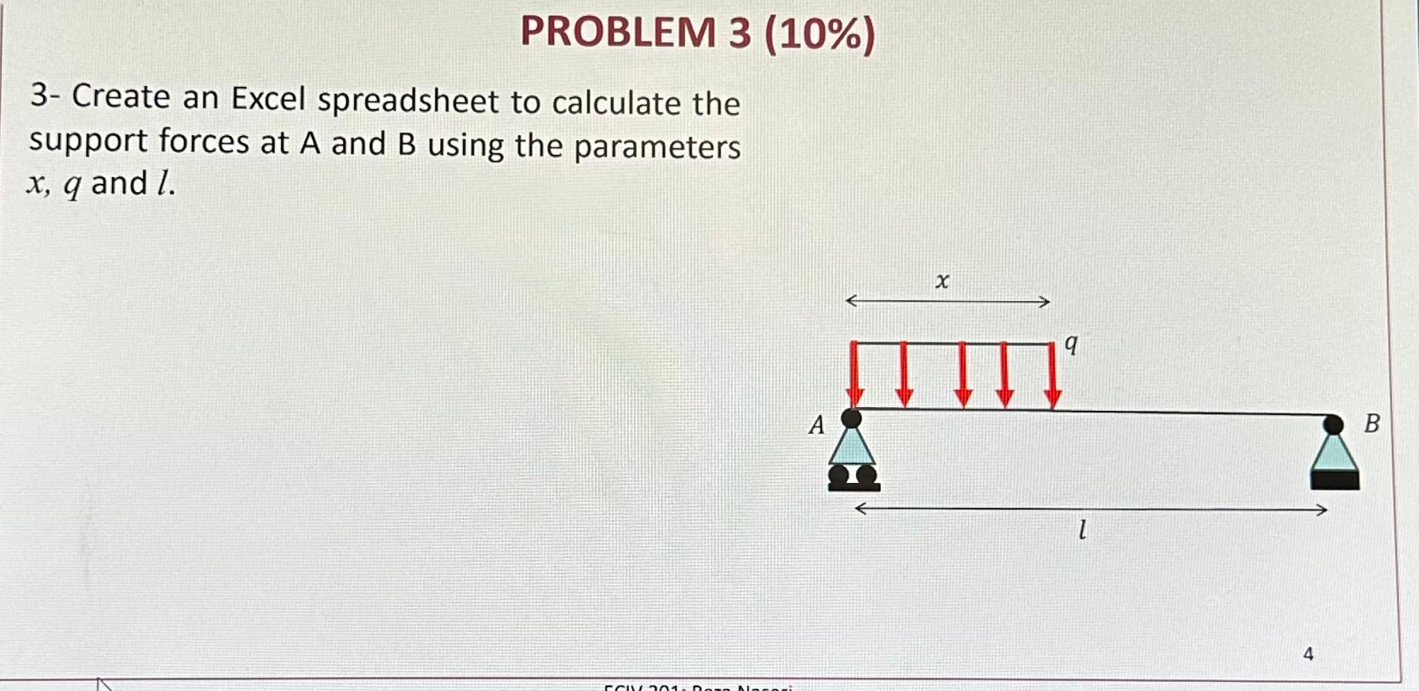 Create an Excel spreadsheet to calculate the