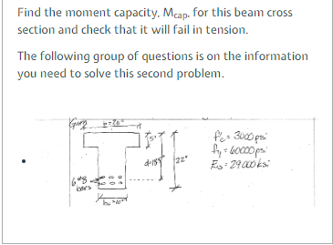 The area of steel, As , is _ _ _ _ in 2 . Flag