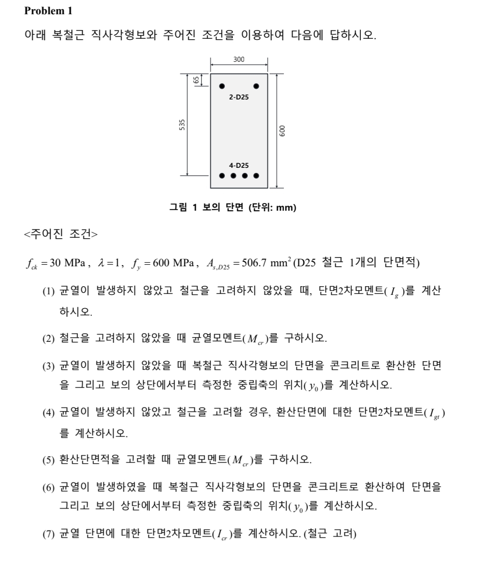 Problem 1 Answer the following using the