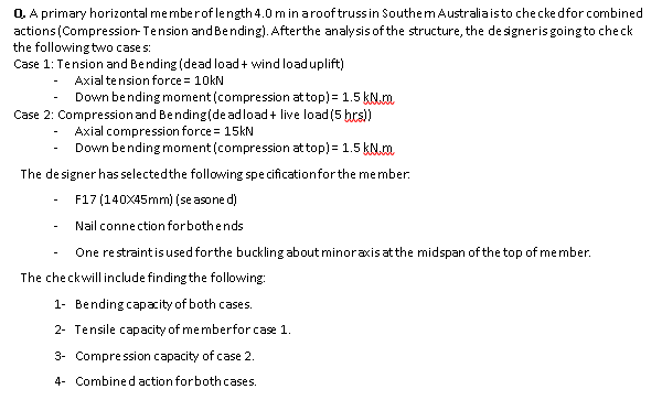 . D . A primary horizontal me mbe rof length 4 .