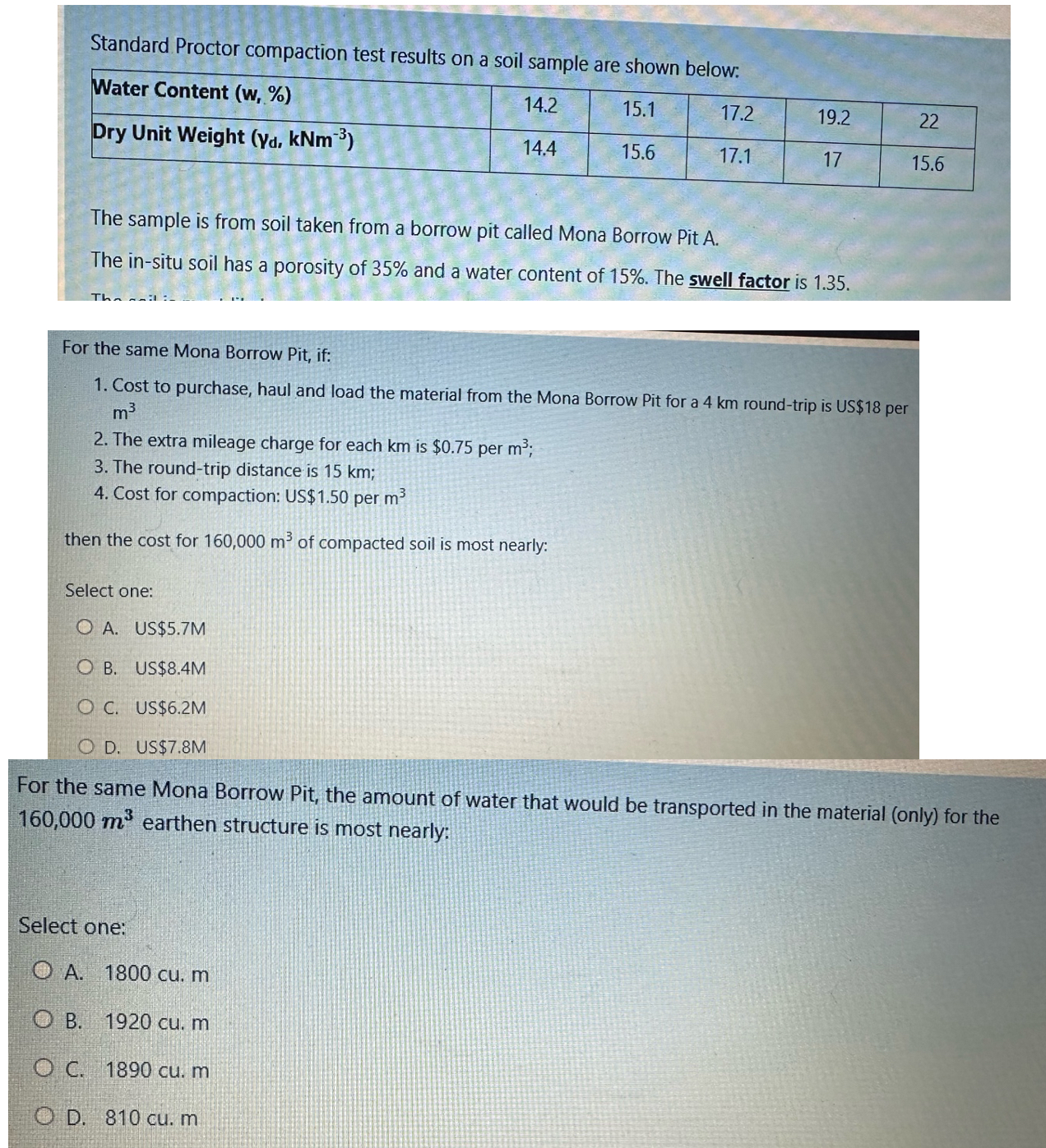 Question Consist of 2 parts please select the