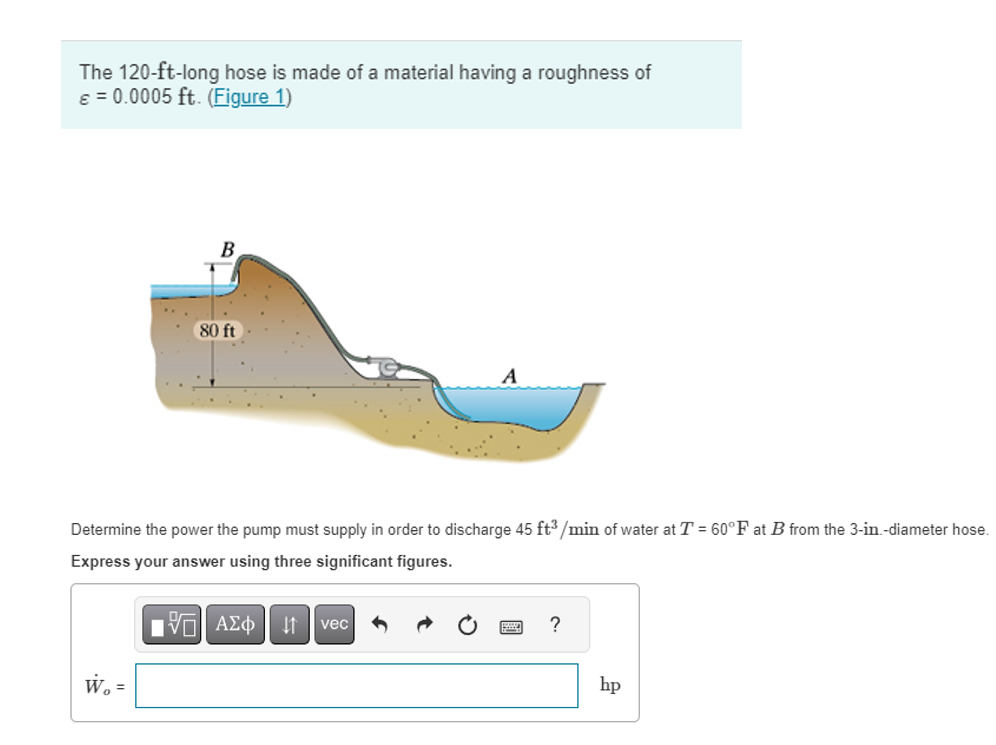 The 1 2 0 - ft - long hose is made of a material