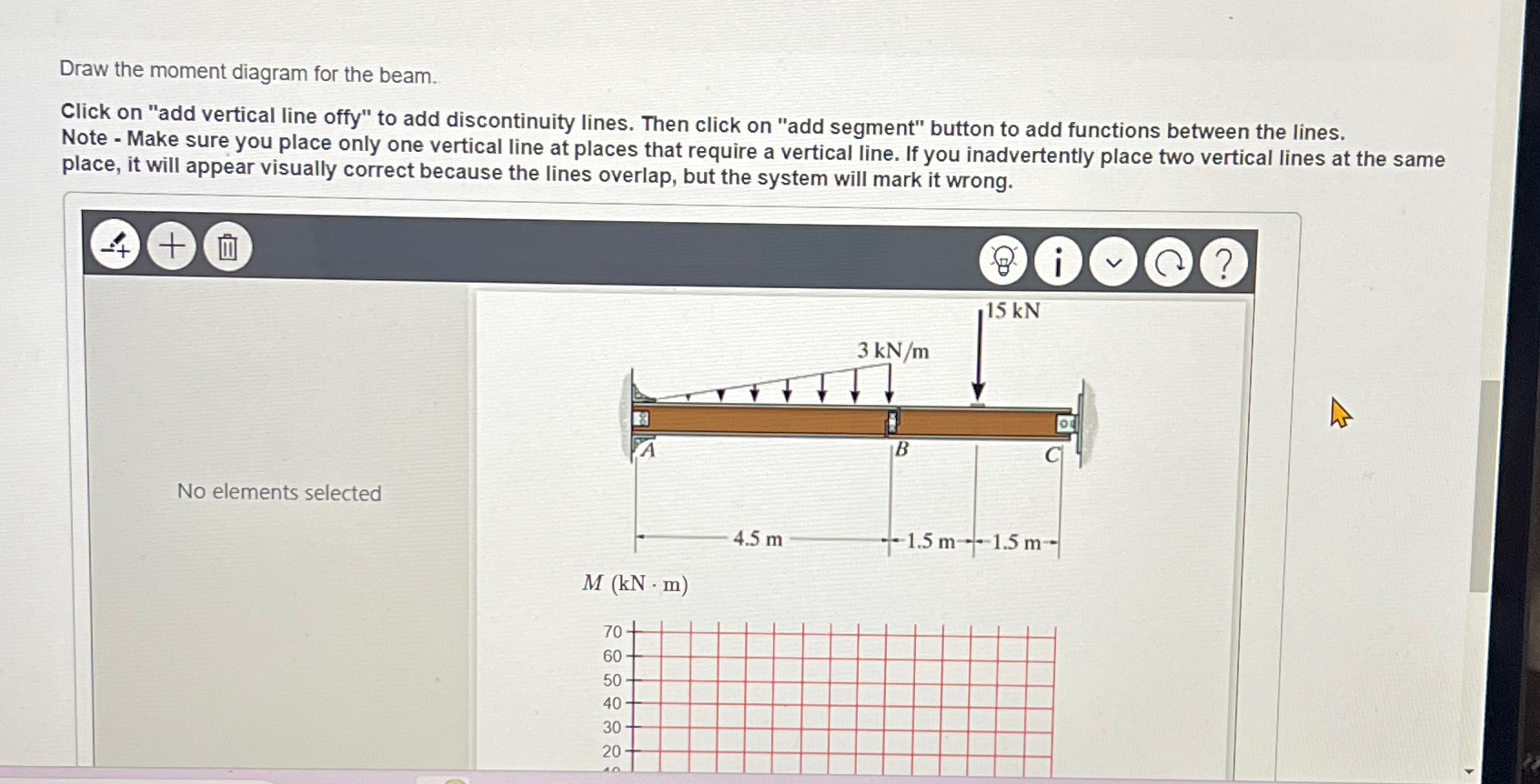 Part A A short link at B is used to connect beams