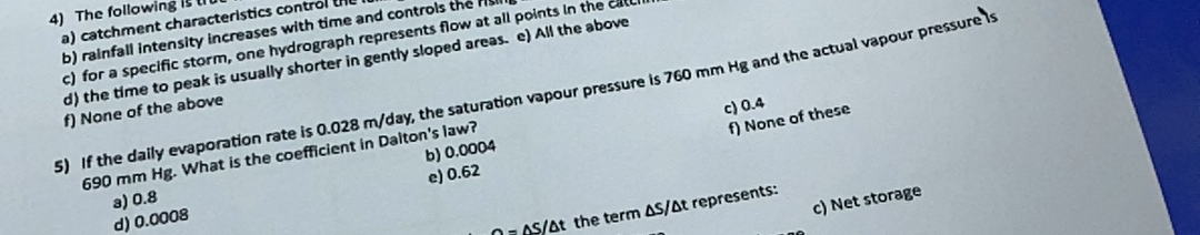 If the daily evaporation rate is 0 . 0 2 8 m ?