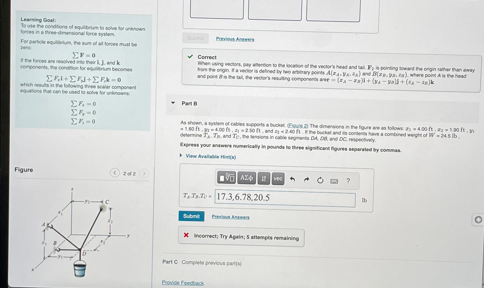 Learning Goal: To use the conditions of