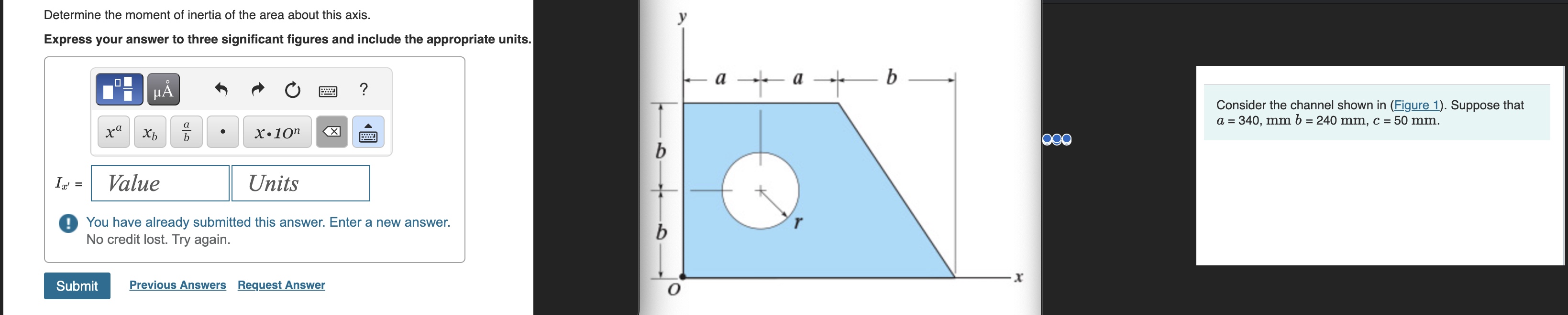 Express answer to 3 significant figures and in mm