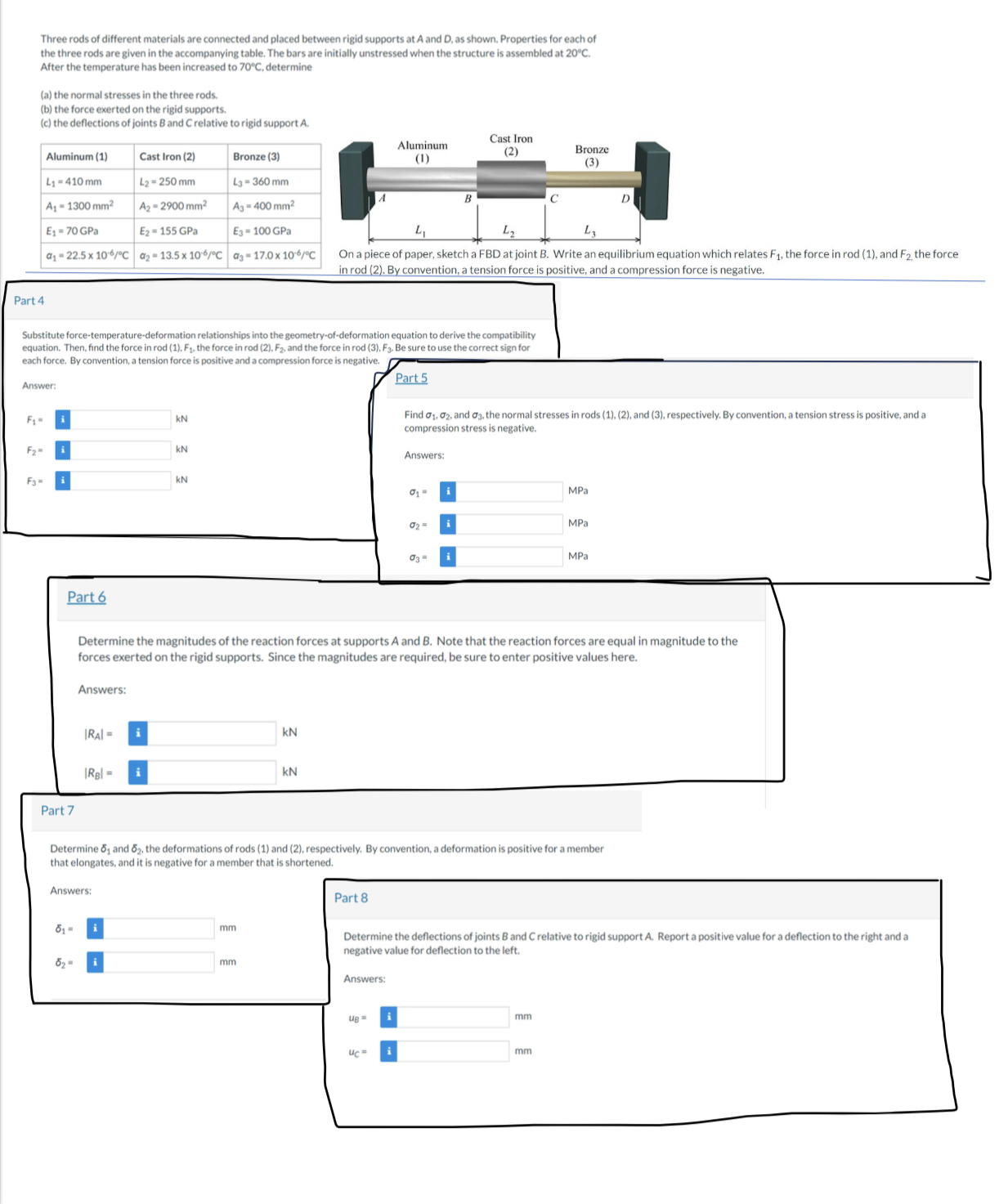 Can you be able to solve the part 4 , 5 , 6 , 7 ,