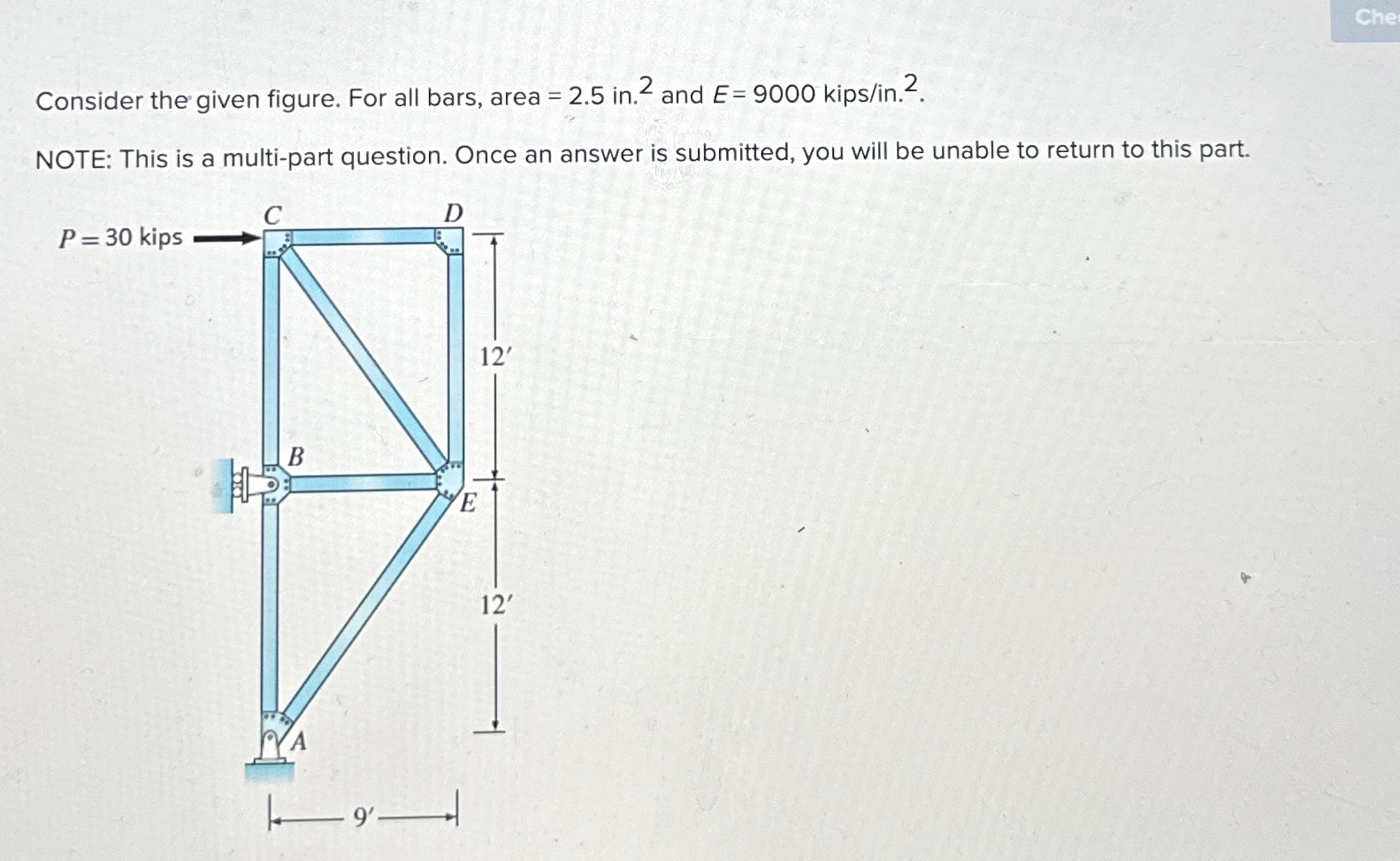 Consider the given figure. For all bars, area = 2