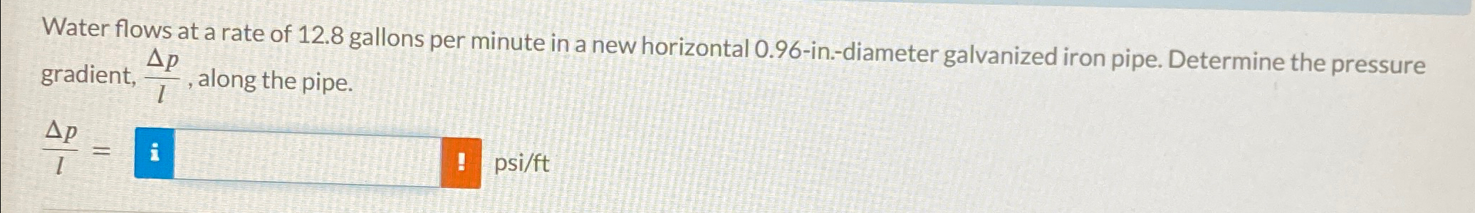 Water flows at a rate of 1 2 . 8 gallons per
