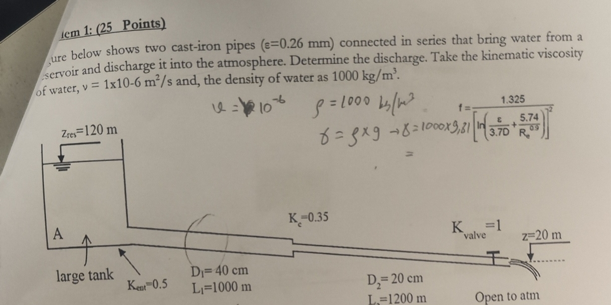 ! EMERGGENCY ! ! em 1 : ( 2 5 Points ) ure below