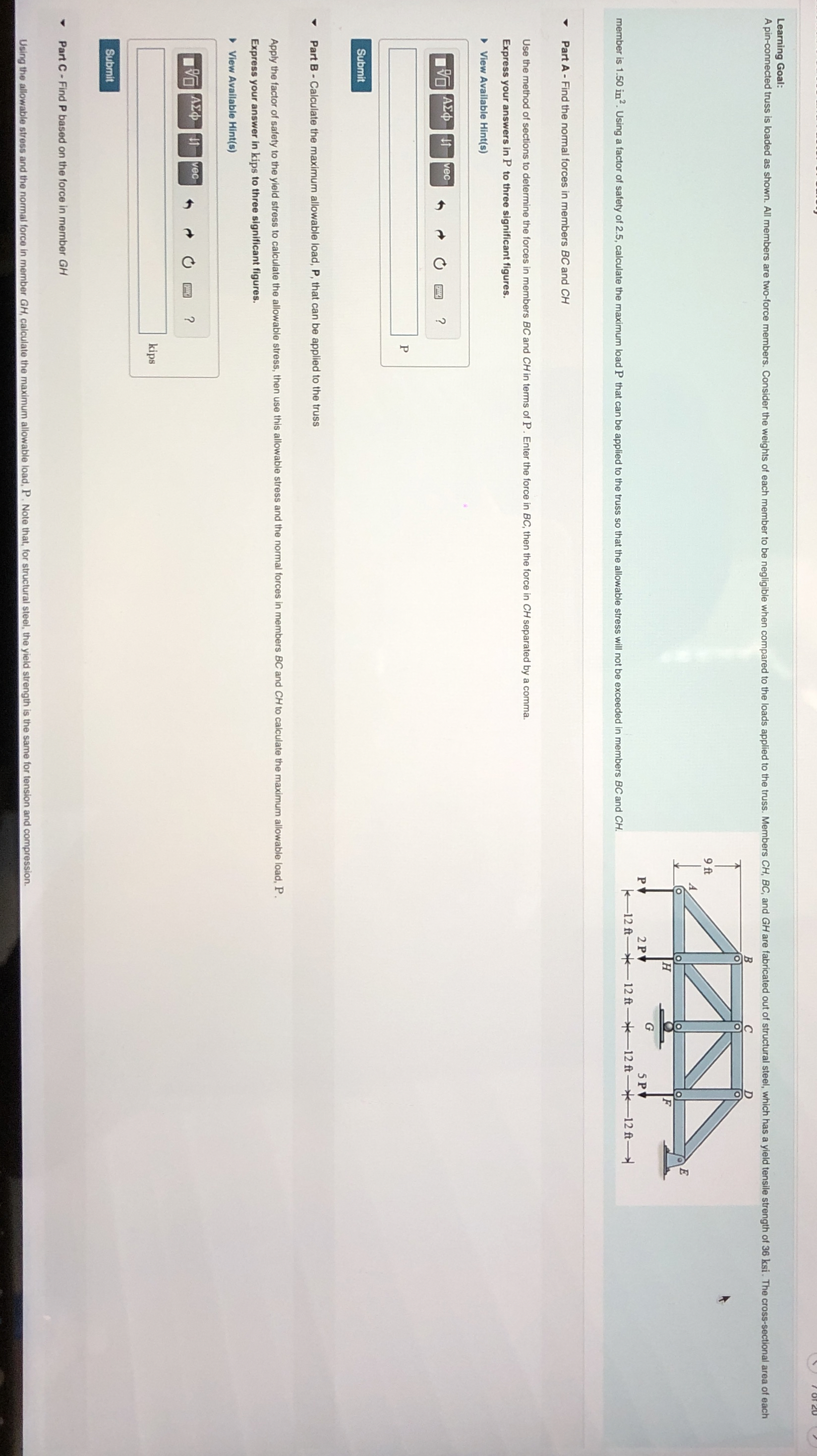 Learning Goal: member is 1 . 5 0 in ? 2 . Using a