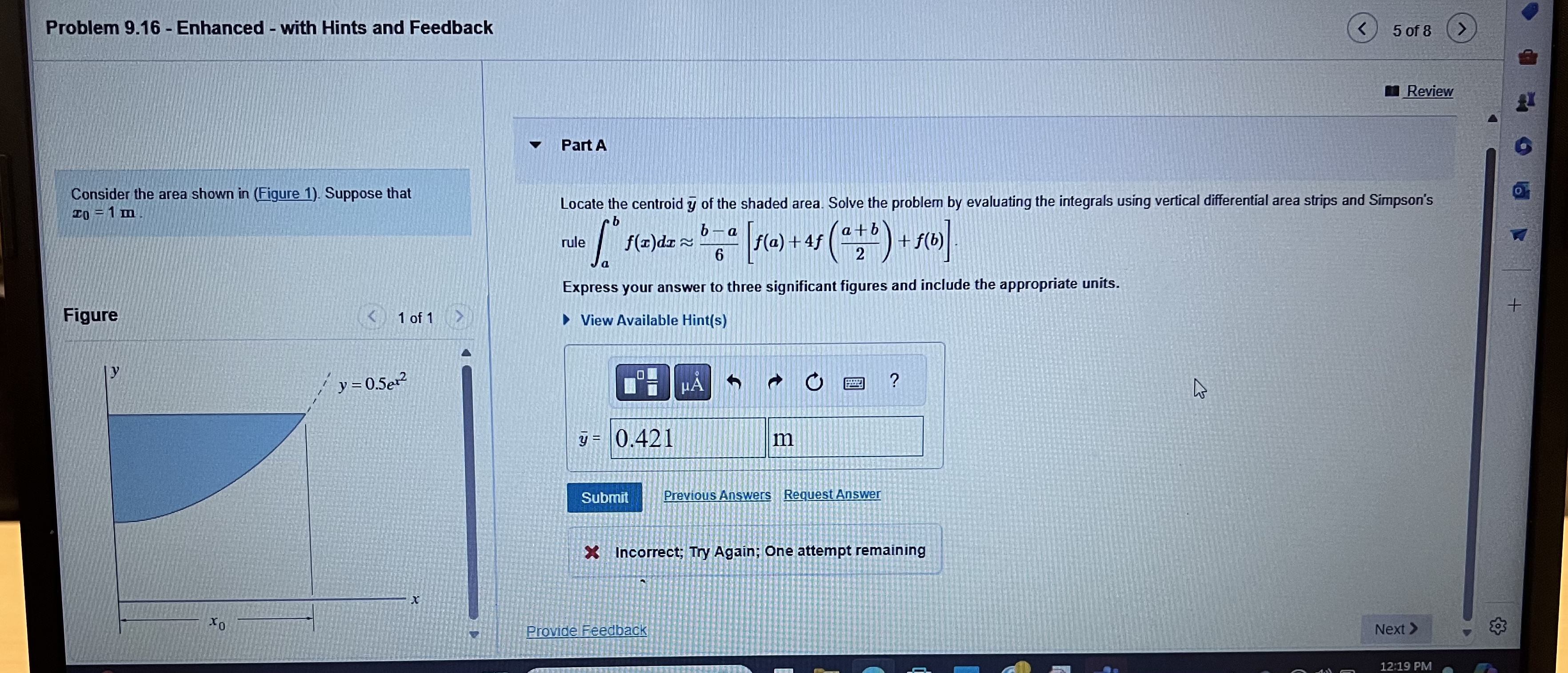 Problem 9 . 1 6 - Enhanced - with Hints and