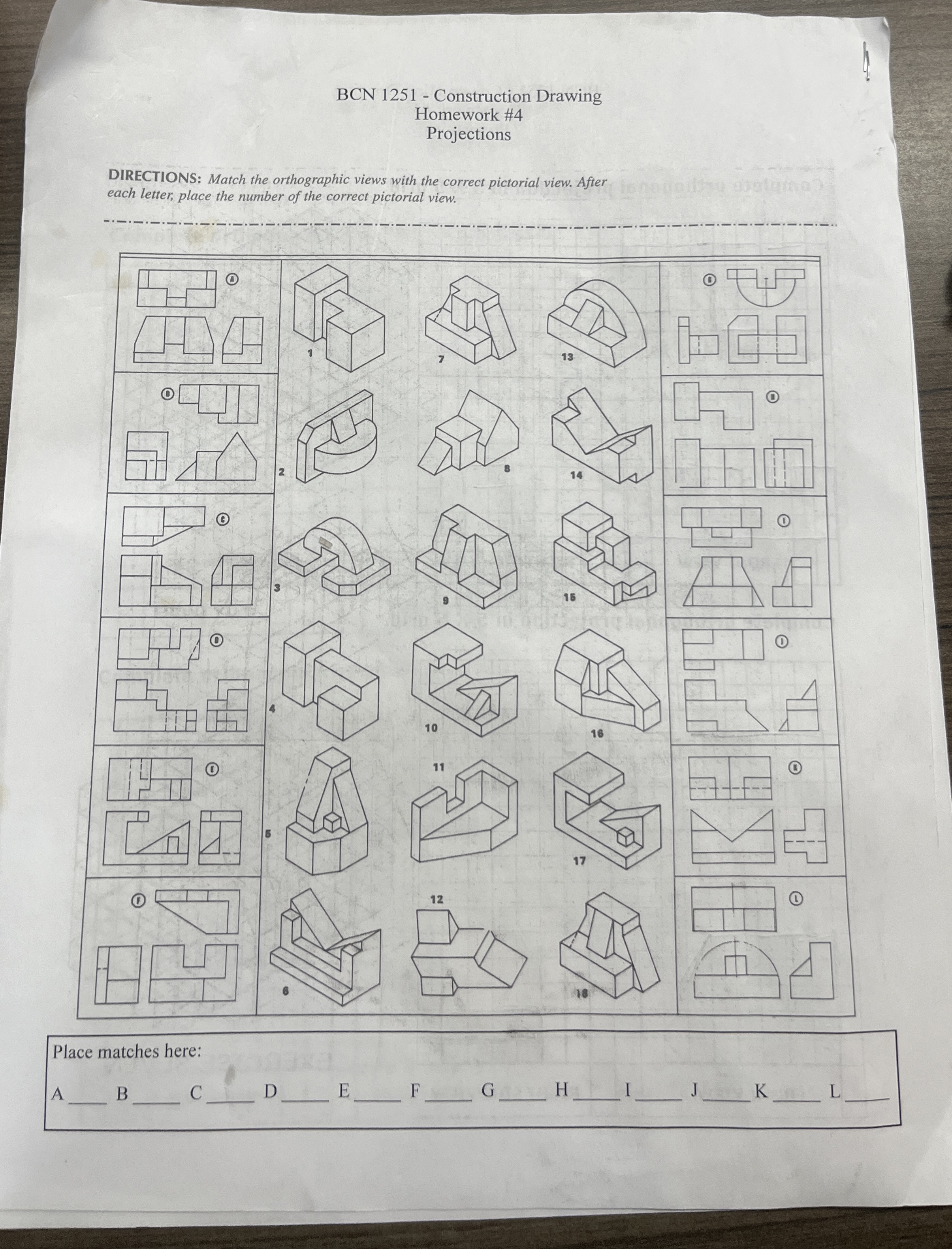 BCN 1 2 5 1 - Construction Drawing Homework # 4