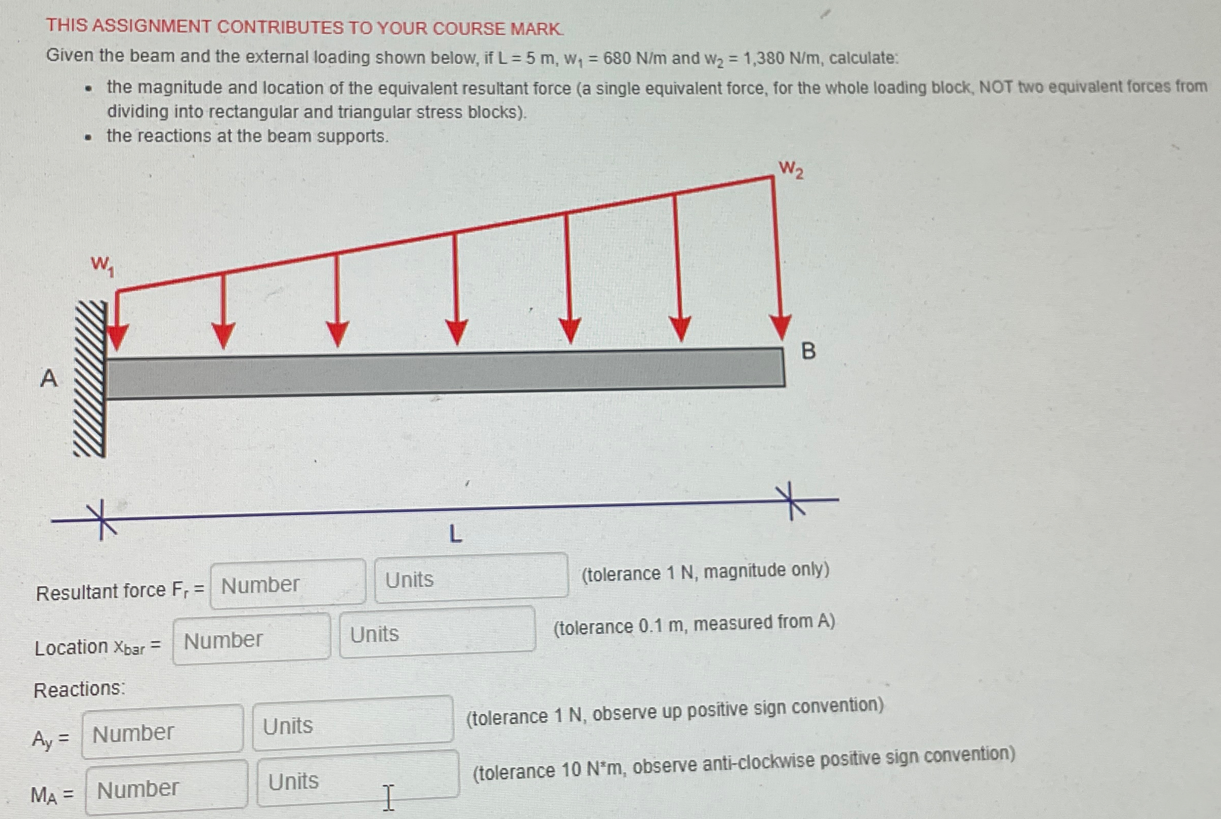 THIS ASSIGNMENT CONTRIBUTES TO YOUR COURSE MARK.