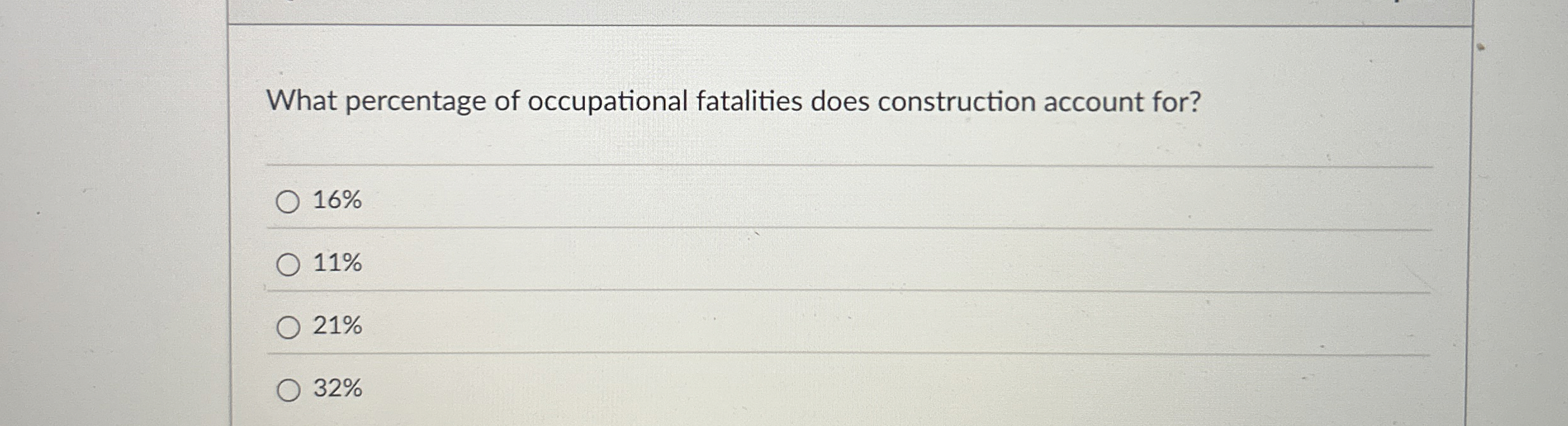 What percentage of occupational fatalities does
