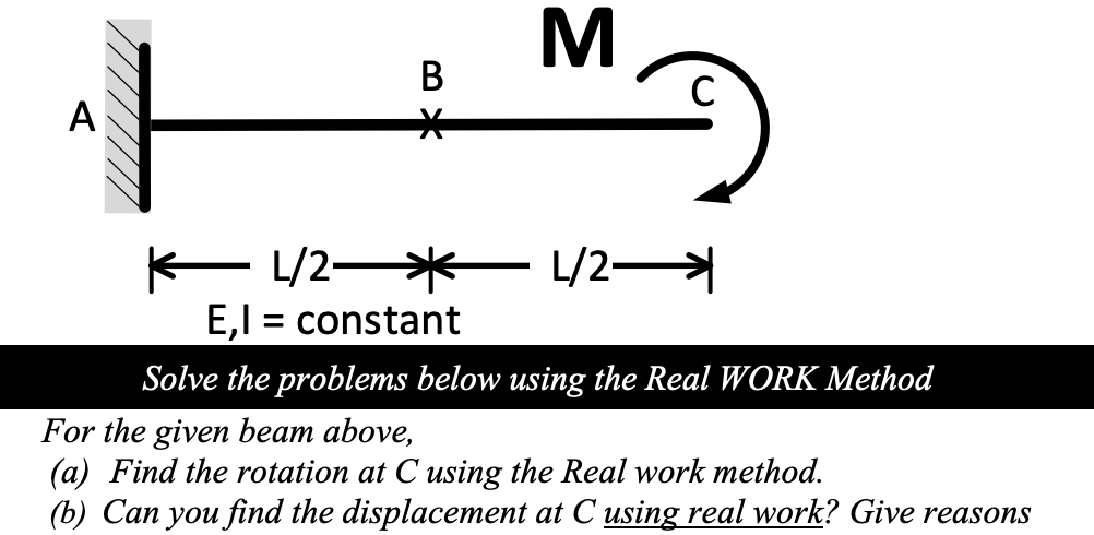 Solve the problems below using the Real WORK