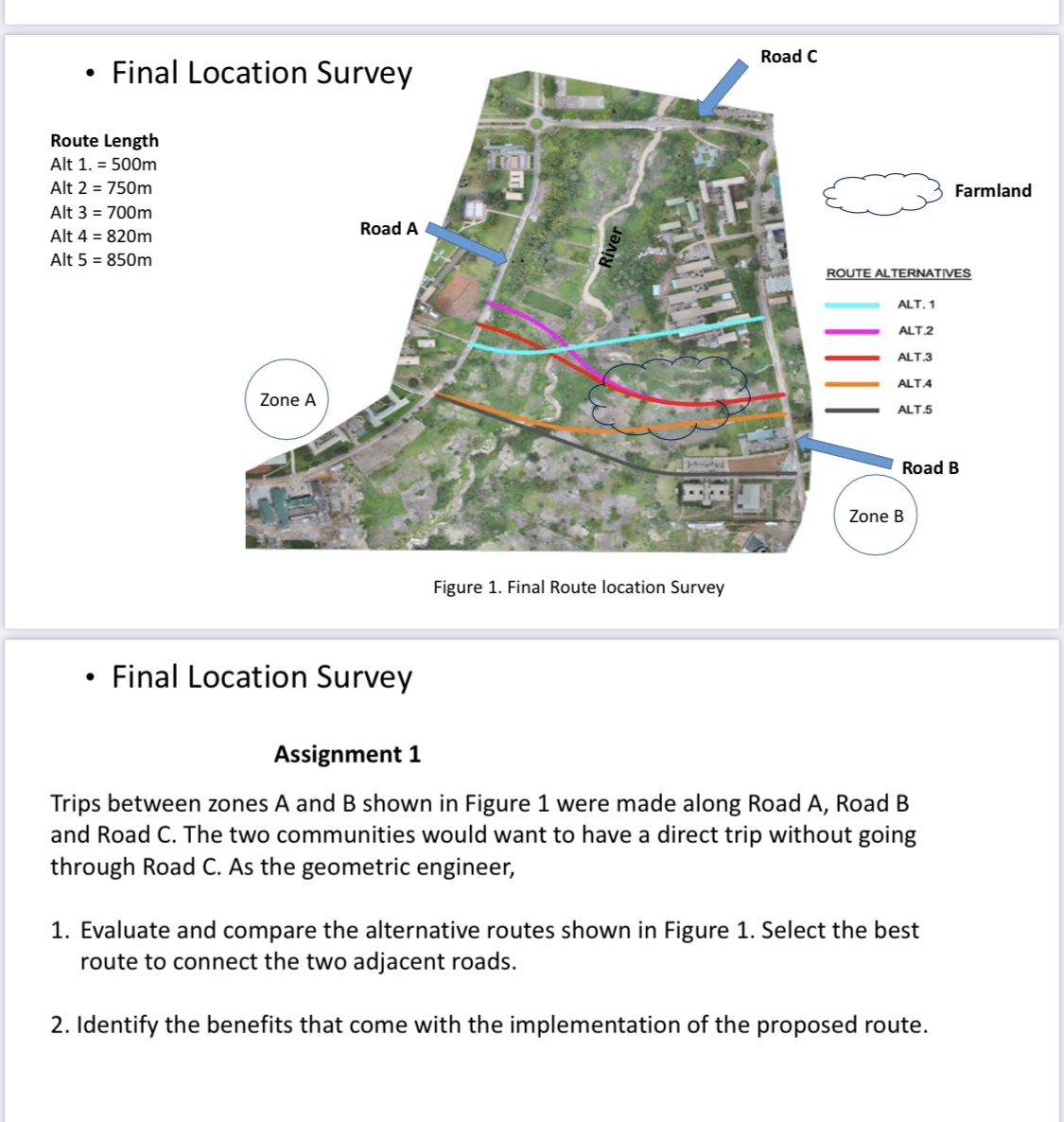 How to solve Bgg brgrgn ation Survey Route Length