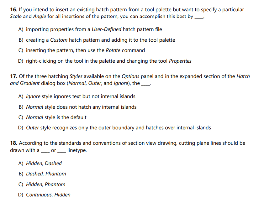 If you intend to insert an existing hatch pattern