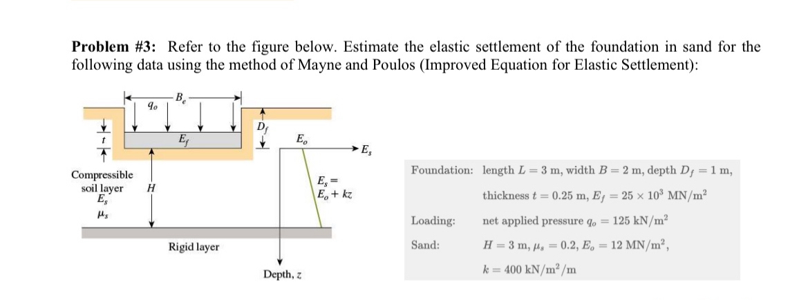 Problem # 3 : Refer to the figure below. Estimate