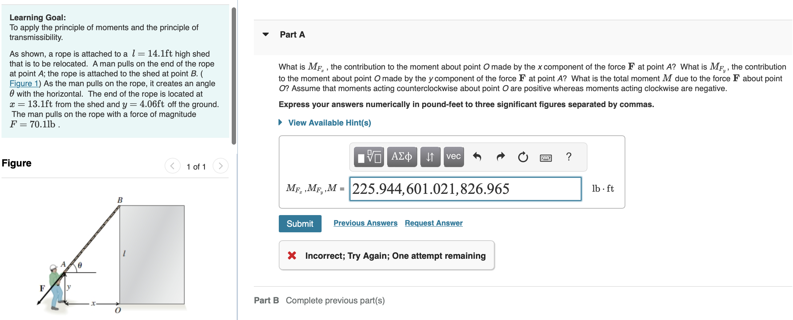 Learning Goal: To apply the principle of moments