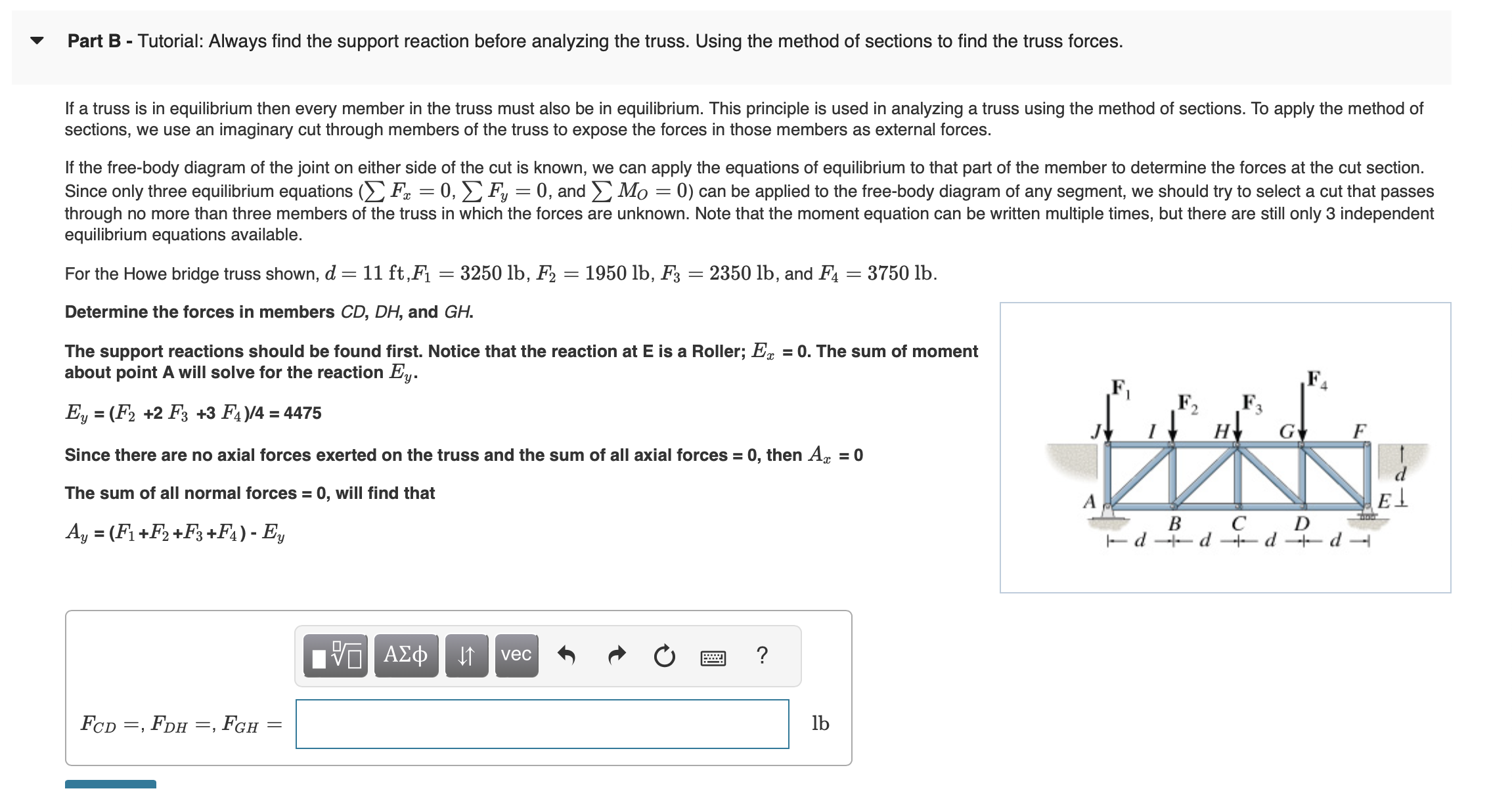 Part B - Tutorial: Always find the support