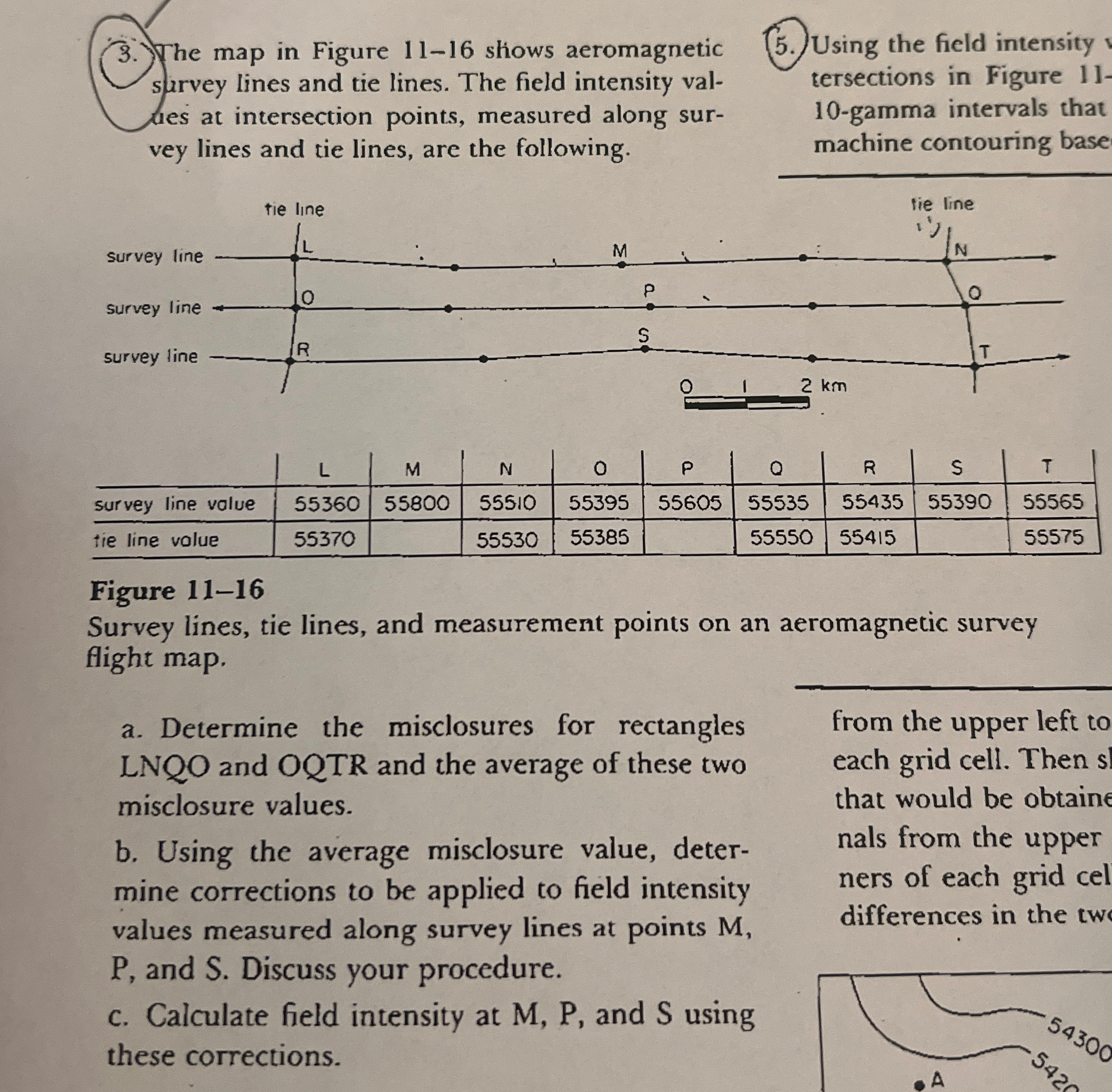 The map in Figure 1 1 - 1 6 shows aeromagnetic