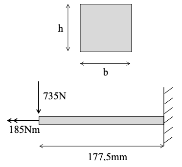 The piece in the picture is square and has a