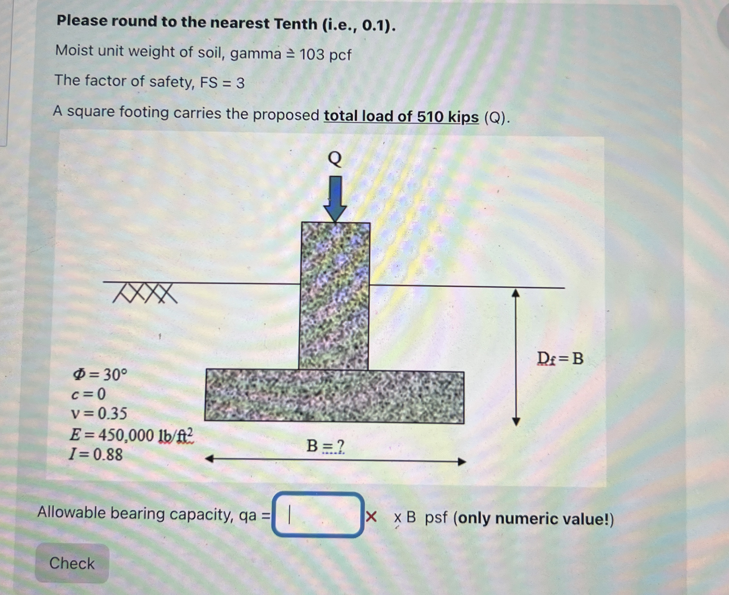Please round to the nearest Tenth ( i . e . , 0 .